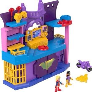 Fisher-Price Imaginext DC Super Friends Preschool Toy Batgirl Hero Hideout NEW